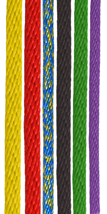Spiroid ropes and cords
