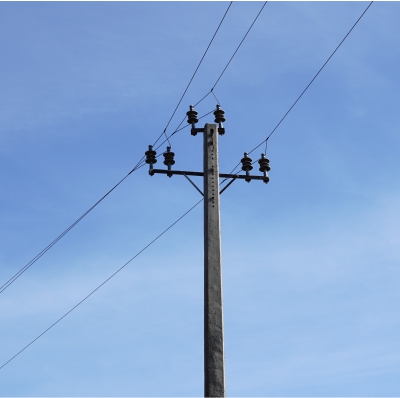 Overhead power transmission lines